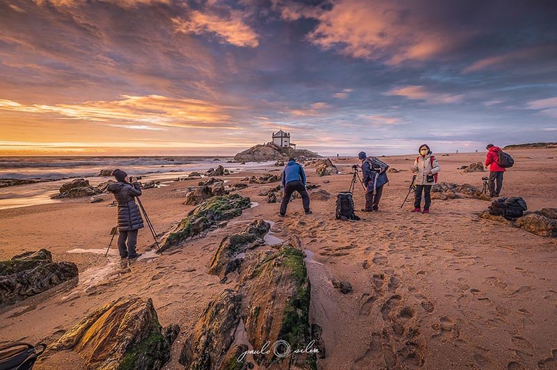 Photography Workshop at Capela do Senhora Pedra, Miramar, Porto, Portugal.