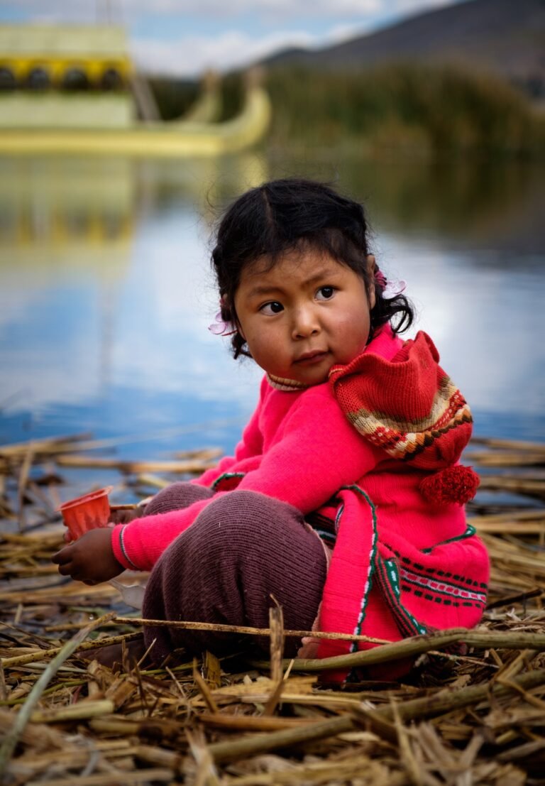 Girl from the Uros Island