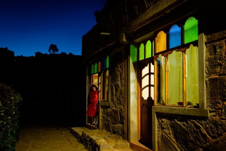Woman in Taquile House