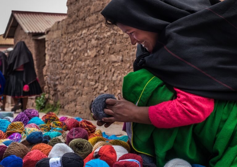 Woman in Taquile Market