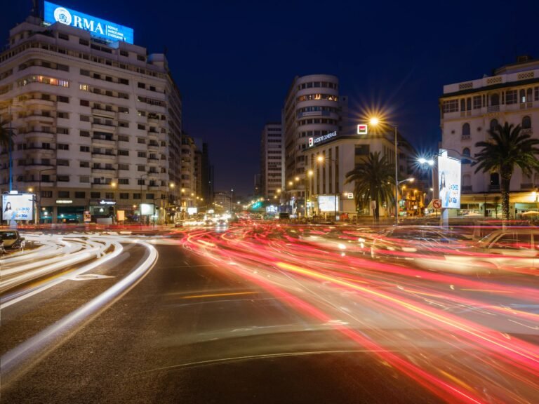 Street Lights of Casablanca
