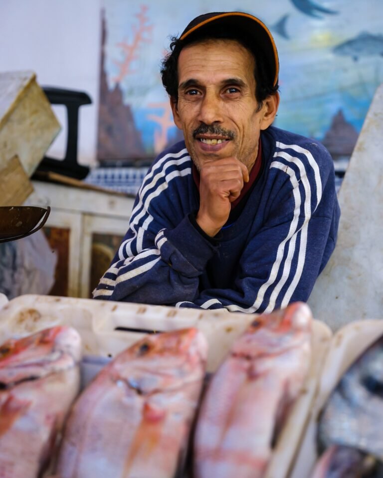 Fish Seller in Casablanca