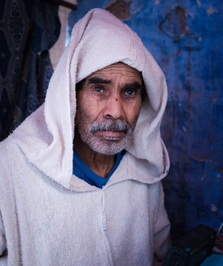 Portrait of Moroccan Man