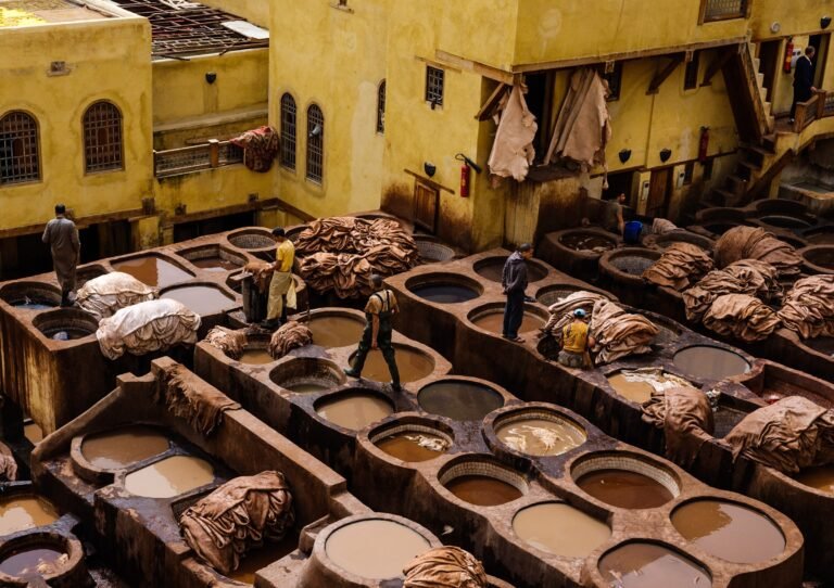Tannery in Fez