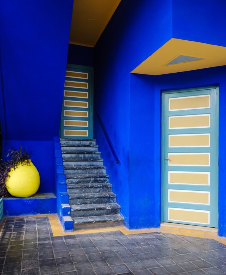 Door of the Jardin Majorelle