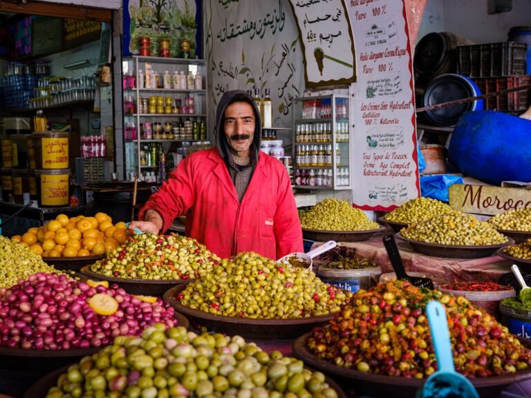 Olive Market in Casablanca
