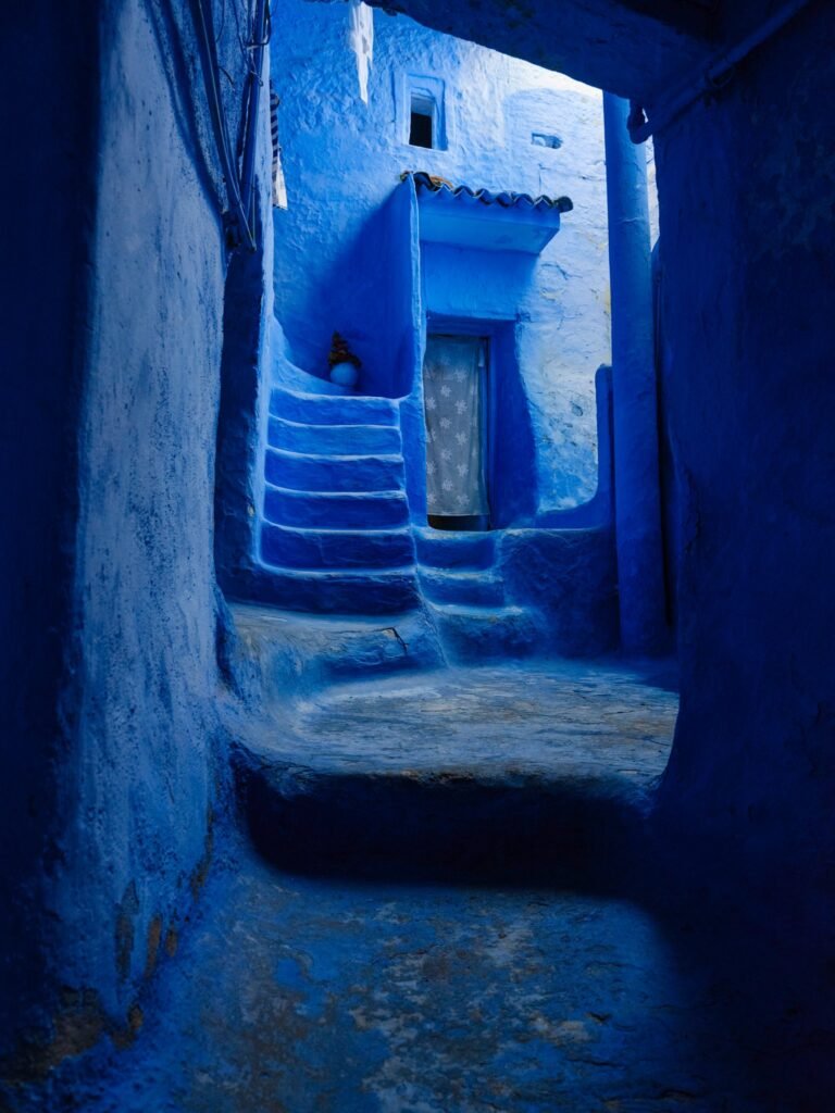 Blue door of Chefchaouen