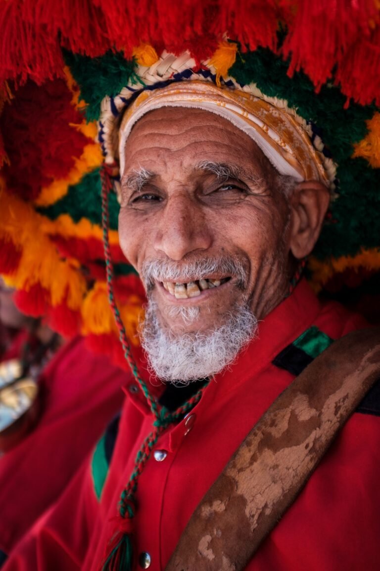Water man of Parc Lalla Hasna