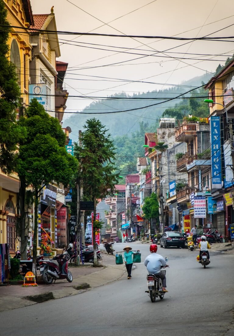 Sapa Town Street