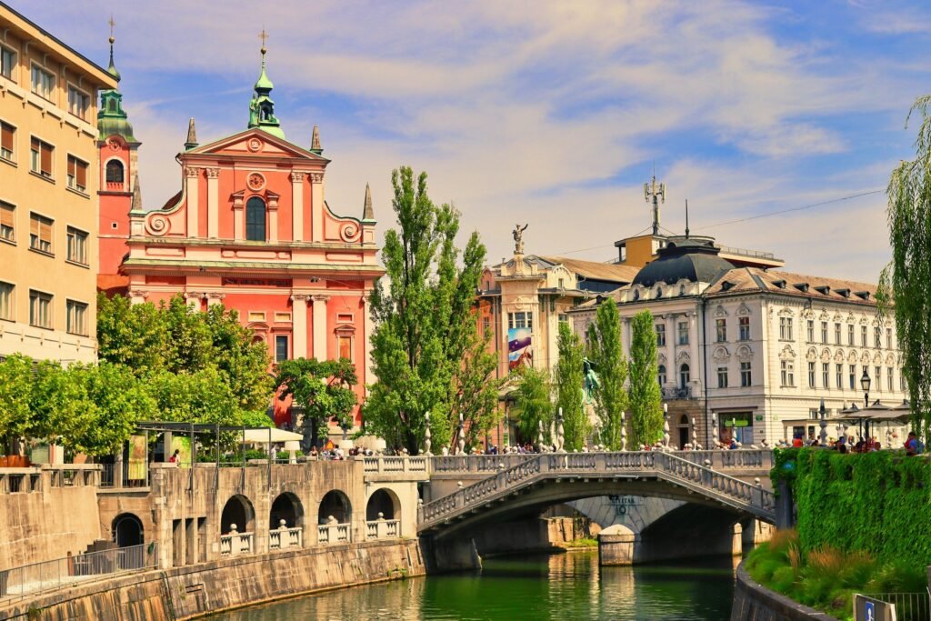 Ljubljana city centre